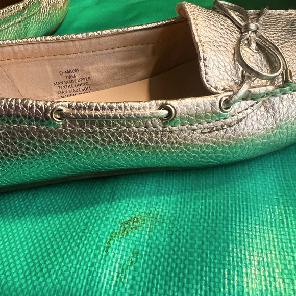 Crown & Ivy sz 7.5 Gold Malya flats NWOT - Picture 10 of 13